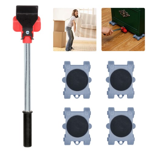 5pc set lifter mover - mover, wheels