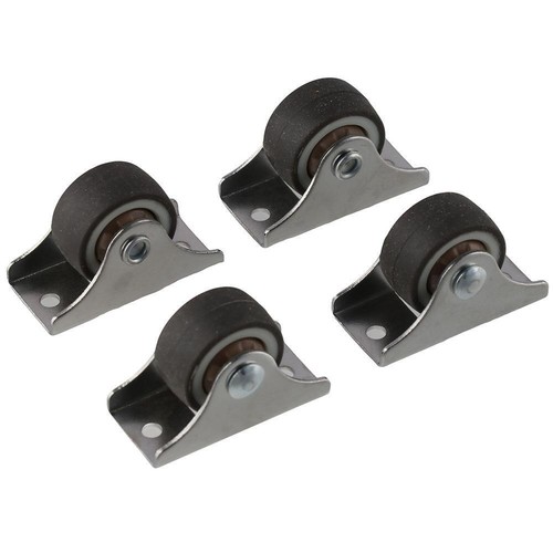 4pcs fixed caster - 4pcs, mini
